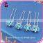 Korean butterfly Rhinestone Pin hair accessories hairpin small u for bride jewelry