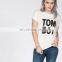 High Quality Wholesale Printed T-shirts Women Fashion/custom Sexy Tshirt for Charming Women