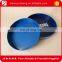 Blue round plastic serving tray with custom logo for sale