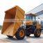 high quality cheaper 4 wheel drive FCY70 Loading capacity 7 tons concrete dumper used for farming