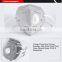 Anti haze air pollution ffp2 activated carbon filter face dust mask