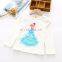 Girl's foreign style three dimensional Princess cartoon Cotton Long Sleeve T-Shirt children's spring and autumn children's