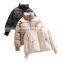 INS Hot selling Classic cotton padded Women's Zip up rib cuff Winter puffer jackets