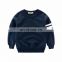 Solid Color 2020 New Children's Kids Clothing Boy Sweater baby Long Sleeve Crew Round neck Pullover Sweatshirt