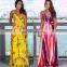 New Arrivals Summer Fashion Women Printed Dress Maxi Casual Dresses Sleeveless Beach Dress