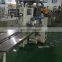 Three servo pillow packaging machine for packaging disposable face mask