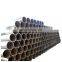 Black steel pipe NPT threaded steel tube size