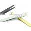Flexible metal eyebrow clip/tweezer