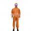 Clean Room PPE Safety orange Overalls Disposable 70G Protective Suit Coverall Jumpsuit With Hood Type 5 6