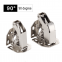 China Cabinet Hardware Clip on Concealed Soft Closing Hinge Tip-out Tray Hidraulic Sink-front Pivot Door Hinge