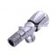 Faucet Shut Off 3 Way Turn Toilet Three-way High Pressure Plumbing Wall Mounted Angle Stop Valve