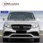 ML class w164 body kit  upgrade to GLE class w166 look include headlamp hood fenders full  ML63  GLE63  w164 w166 bumpers