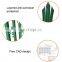 Green Powder Coated Palisade Fence Gate Design