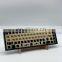 kyuu anodized alu custom color e-white alu 6061 6063 frosted polycarb keyboard case