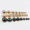 Round Cap Silver Rose Gold Zinc Alloy Mushroom Domed Sewing Loop Shank Button For Garment