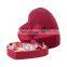 Stock available Valentine's Day luxury pink heart shaped gift boxes wholesale