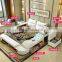 Genuine Leather Bedroom Set Furniture Beds Multifunction Message Tatami Bed Smart With wireless Beds
