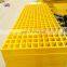 Anti-Slip FRP Swimming Pool Grating Overflow Grating Fiberglass grating panels