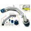 AOSU Blue Cold Air Intake System + Filter For 99-04 VW Golf Jetta 2.8 VR6 Polish