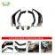 JL1152 High Wheel Eyebrow Black ABS Fender Flare New Style Arch Wheel Car Accessories Fit For Jeep W rangler JL 18+