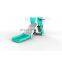 kids indoor plastic slide with swing garden toys slide for sale