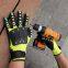 TPR Safety Glove, Sandy Nitrile Coated Work Glove, Cut Resistance Industrial Glove