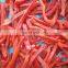 Sinocharm BRC A Approved IQF Red Pepper Strip Frozen Red Pepper