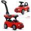 China Luxury Convertible Kids 4 in 1 Ride On Push Car with handle and Rocking Chair and surrounds protected baby swing car