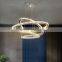 Nordic Metal Latest Chandelier Design Round Large Spherical Living Room Ceiling Lamp Modern LED Chandelier