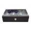 Wholesale luxury custom PU leather wooden watch packaging box  storage gift watch case