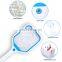 Rechargeable Square Colorful Electric Fly  Mosquitoes Swatter Insect Racket With Led Light