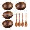 Natural Coconut Shell Bowl And Spoon Set Wholesale from 100% natural best price made in Vietnam Manufacturer