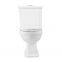 Retro design two piece ceramic toilet floor standing P-trap 180 close-coupled porcelain toilet dual-flush european rear outlet toilet