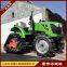Tractor triangular track semi chain track reduces soil compaction rate