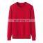 Women's 100% Pure Cashmere Pullover with O-Neck Long Sleeves Casual Solid Pattern Thick Knitted Sweater for Winter Front Logo
