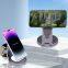 Magnetic wireless charger large disc base zinc alloy foldable 360 degrees rotation suitable for iPhone AirPods 3 2 Pro iWatch