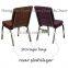 wholesale factory interlock uditorium chair for church