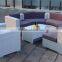 Outdoor Cheap Patio Product Rattan Furniture Waterproof Wicker Sofa Bed
