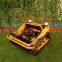 remote slope mower, China radio control lawn mower price, remote control steep slope mower for sale