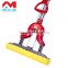 Hot selling magic squeeze folding sponge mop wholesale good easy sponge mop