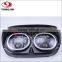 Motorcycle accessories 45w 90w black led daul headlight for harley Davidson Daymaker Road Glide 2004-2013