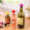 2015 Bar accesseries silicone fancy wine bottle stopper