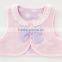 Japanese wholesale products high quality cute ribbon baby winter vest for girl clothes kids wear toddler clothing children