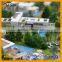 1:300 World Island Malacca Island tourism planning model with beautiful light