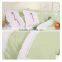 Embroidered LOGO Bedding Set 6pcs Baby Crib Bedding Set