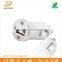 Output 5V 1A Colorful Auto Car Charger Adapter With Cable