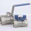 made in china casting stainless steel 1 inch thread ball valve gas