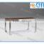 wooden with stainless steel modern dining sets SK1314T
