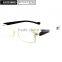Square no screw TR90 reading glasses made in china