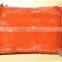 Orange PE mesh bag for onions/ PP mesh bag